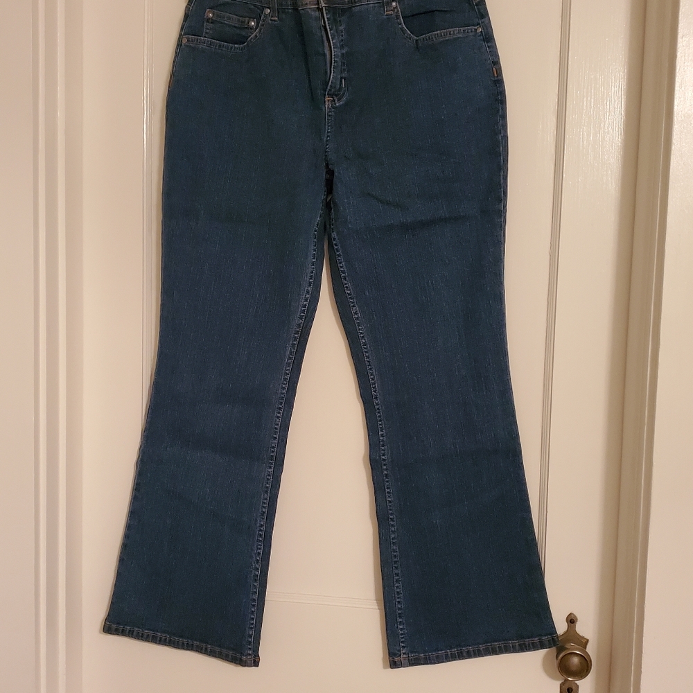 Denim&Co Boot Cut Jeans, 14 Petite